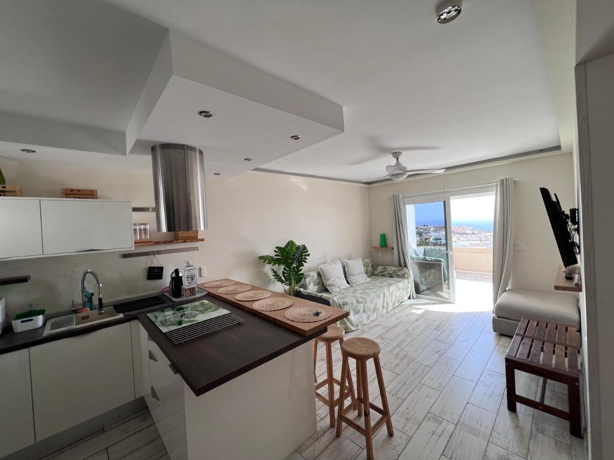 New Deluxe Stunned Seaview 2 Bed Apt Costa Adeje  Kültér fotó